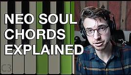 NEO SOUL CHORDS EXPLAINED