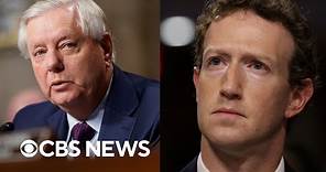Lindsey Graham says Mark Zuckerberg has blood on his hands, calls social media dangerous