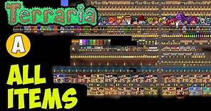 Terraria 1.4.4.9 ALL ITEMS MAP how to get, download, install in Steam (2024)