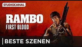 Die besten Szenen aus RAMBO - FIRST BLOOD - mit Sylvester Stallone