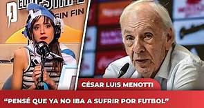 César Luis Menotti: “Pensé que a esta altura de mi vida ya no iba a sufrir por el fútbol”