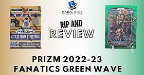 2022-23 NBA Prizm Green Wave Rip and Review | Is the Fanatics Exclusive worthwhile? | CardLines.com