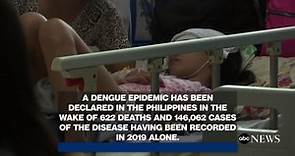 Dengue epidemic declared in Philippines, over 600 dead and nearly 150,000 cases this year