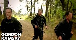 Gordon Ramsay Trains With The British Royal Marines | Gordon Ramsay