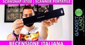 Recensione ScanSnap iX100 | E' il miglior scanner portatile? PFU Fujitsu