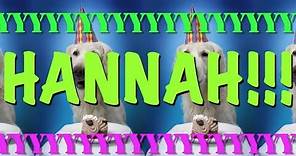 HAPPY BIRTHDAY HANNAH! - EPIC Happy Birthday Song