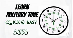 Learn Military Time | Quick & Easy