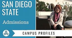 Campus Profile - San Diego State University - Basic Admissions Requirements