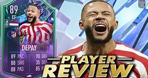 89 FANTASY FUT DEPAY PLAYER REVIEW! SBC PLAYER FIFA 23 Ultimate Team