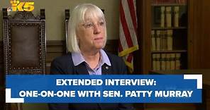 Extended one-on-one interview: Sen. Patty Murray visits Olympia