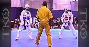 Jean Lopez Vs Sean Ramey - 90s Taekwondo - Old School