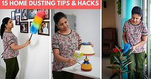 15 Home Dusting Tips & Hacks | Great Ways to Dust Your Home