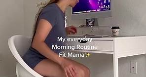 Morning routine Fit Mama Edition ✨ #dianaruizfit #dactivebydiana #morningroutine #health #healthyliving