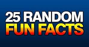 25 Funny Random Facts You Never Knew!