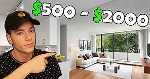 What You Get For RENT in VANCOUVER ($500 - $2000) Rental Properties 2021