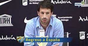 Málaga Club de Fútbol Televisión. Jueves 02/06/11. RP Presentación Van Nistelrooy