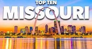 Top Ten best places to visit in St Louis Missouri