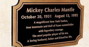 Mickey Mantle's Gravesite