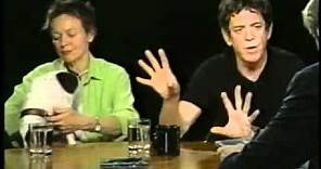 Laurie Anderson & Lou Reed Interviewed by Charlie Rose (2003) - Part Two