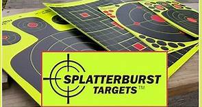 Splatterburst Targets : Review & Target Practice. Quality Shooting Targets.