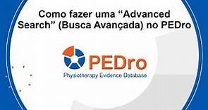 Como fazer uma “Advanced Search” (Busca Avançada) no PEDro – Português