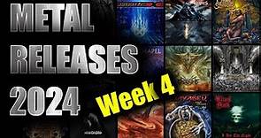 New Metal & Hard Rock releases 2024 – Week 4 (22nd - 28th January 2024)