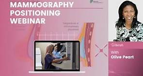 Mammography Positioning Webinar