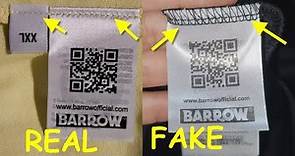 Barrow shirt real vs fake. How to spot original Barrow t shirt