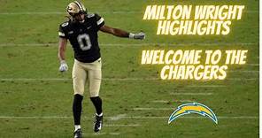 Milton Wright Highlights! Welcome to the Los Angeles Chargers!!