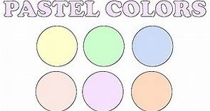 Making & Mixing Pastel Colors {The Basics of Color Mixing, Episode 9}