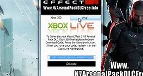 Mass Effect 3 N7 Arsenal Pack DLC Codes Leaked