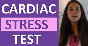 Cardiac Stress Test | Heart Stress Test Types: Echo, Lexiscan, Chemical, Treadmill