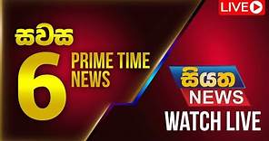 Live | Siyatha News | 06.00 PM | 28 - 04 - 2024