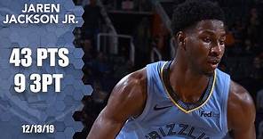 Jaren Jackson Jr. sets Grizzlies' record, scores career-high 40 vs. Bucks | 2019-20 NBA Highlights
