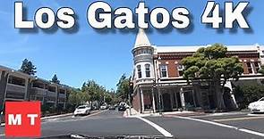Los Gatos Downtown California - Silicon Valley Drive USA 🏆