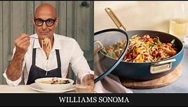 Stanley Tucci's Pasta with Cherry Tomatoes | Tucci™ by GreenPan™ Exclusively at Williams Sonoma