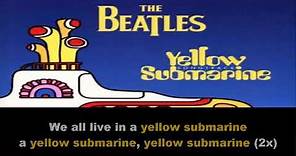 Yellow Submarine The Beatles Lyrics