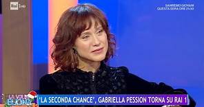 Gabriella Pession torna su Rai Uno con "La Seconda Chance" - La volta buona 19/12/2023