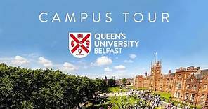 Student tour of campus - Queen's University Belfast