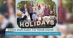 Tori Spelling Shares Family Holiday Card Without Husband Dean McDermott