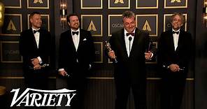 'Dune' Visual Effects Team Full Backstage Oscars Speech