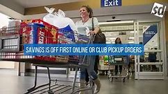 Get $15 Off Your First Sam's Club Online Order of $50