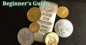 Buying Gold and Silver For Beginners [How To]