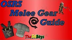OSRS Melee Gear Guide | Old School Runescape Melee Weapon & Armour