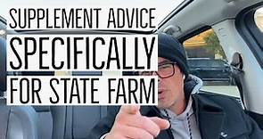 Insurance Claim Supplement Advice For State Farm