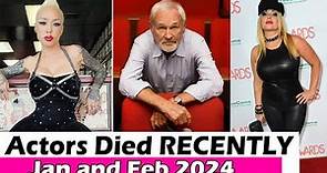 Famous Hollywood Actors Who Died in This Week 2024 -- Death NEWS