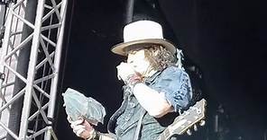 Johnny with Karel the bat!🦇 #johnnydepp #hollywoodvampires #karelthebat #concert #wolfsburg #johnnydepptiktok #depptok #johnny #depp #fy #fyp