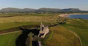 Classiebawn Castle & Benbulbin Mountain Co. Sligo Republic of Ireland.