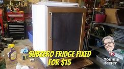 SUBZERO Refrigerator | Beverage Cooler | DIY Repair | 249RP