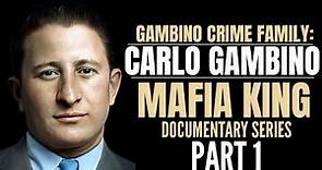 Mafia King: The Rise of Carlo Gambino - Documentary Series (Part 1.) #mafia #truecrime #cosanostra